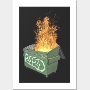 Dumpster Fire 2020 Variant Posters and Art